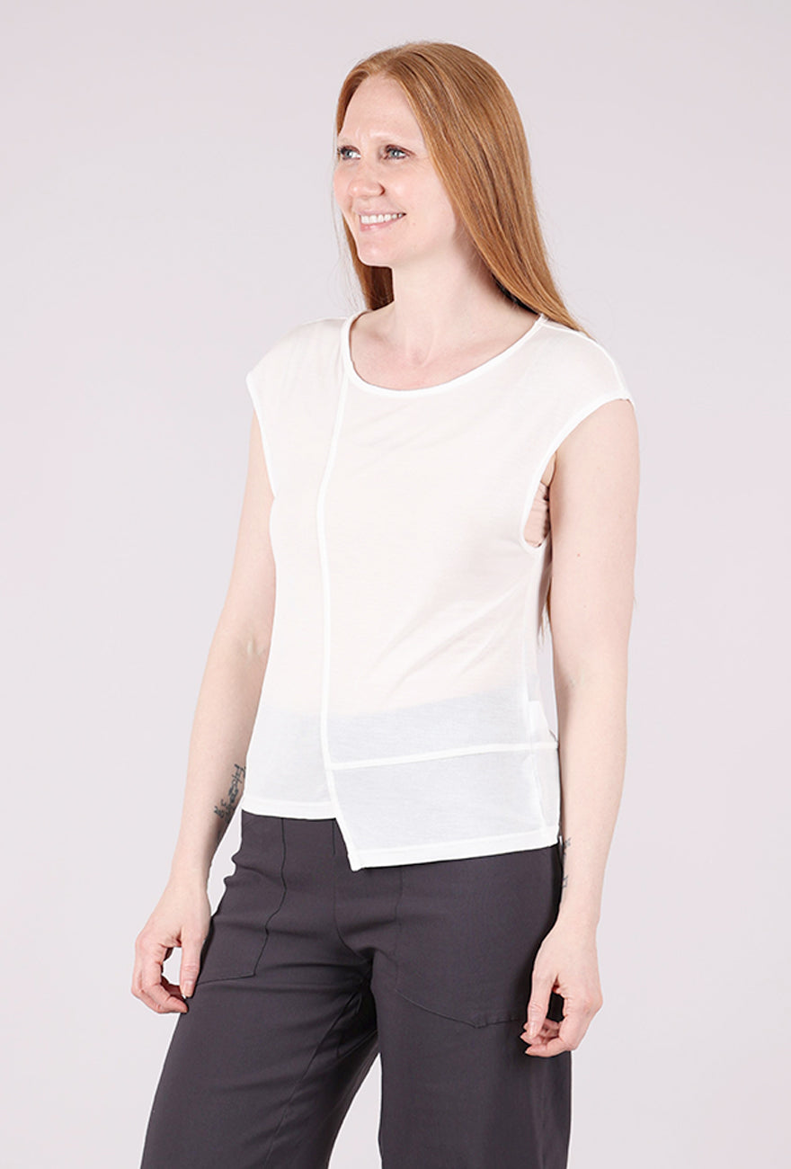 Lurdes Bergada Brooke Knit Top, White 