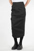 Rundholz Pinstripe Slim Skirt, Kaffee 