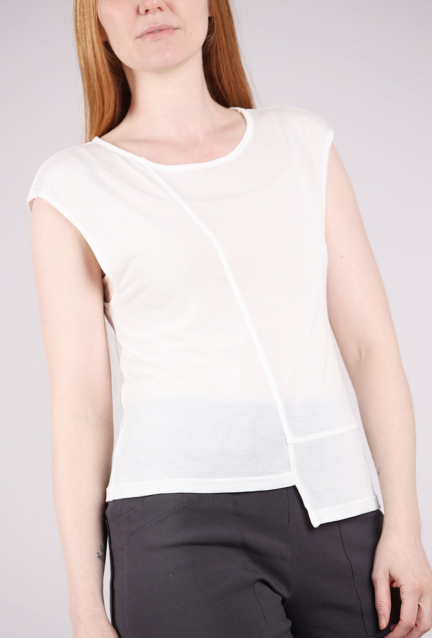 Lurdes Bergada Brooke Knit Top, White 