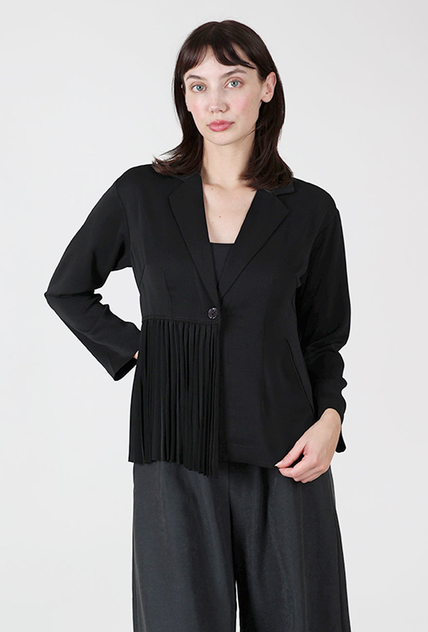 Bitte Kai Rand Pleat on the Side Jacket, Black 