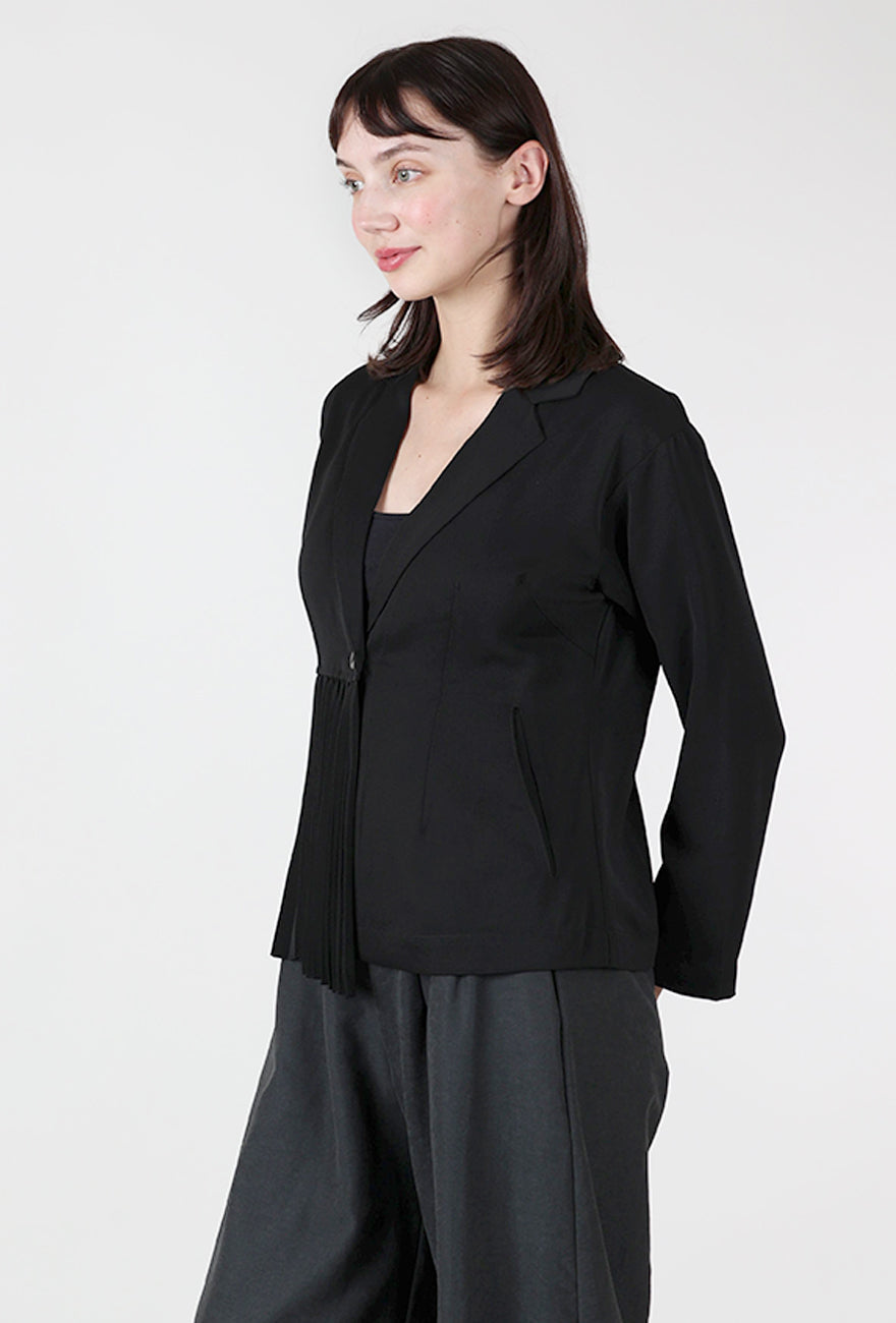 Bitte Kai Rand Pleat on the Side Jacket, Black 
