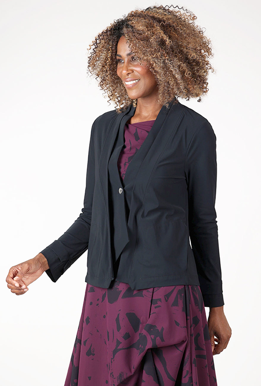 Rumi Jacket, Black Angle 2