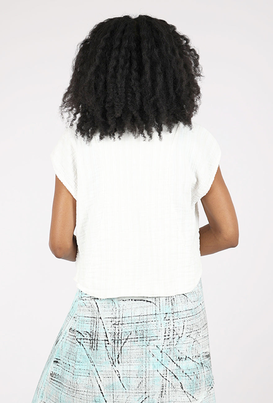 Cynthia Ashby Athena Topper, Natural 