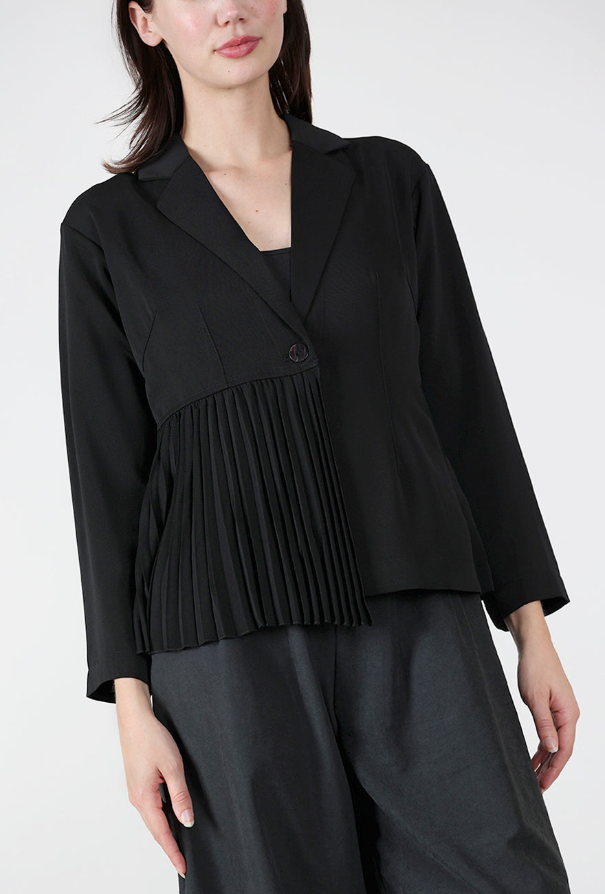 Bitte Kai Rand Pleat on the Side Jacket, Black 