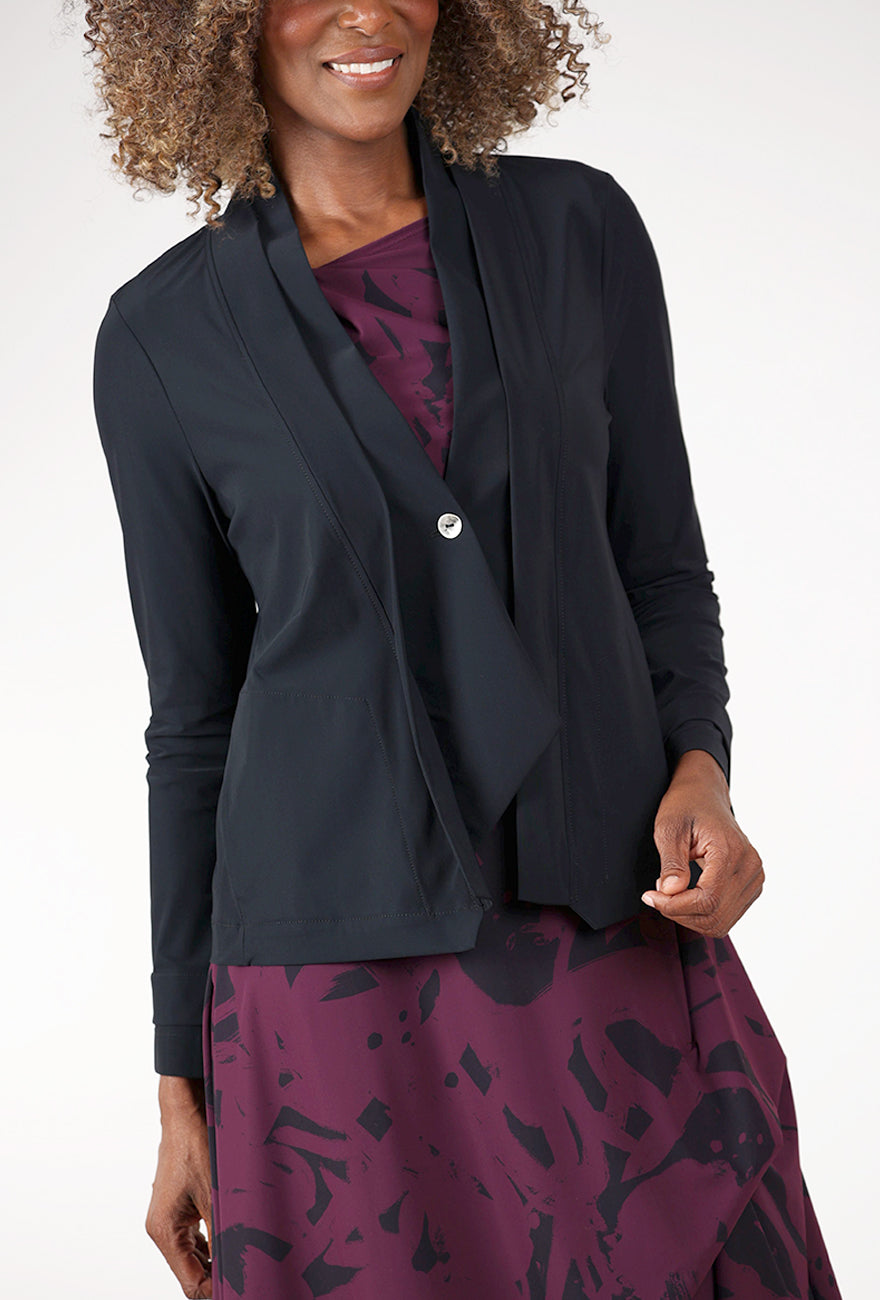 Rumi Jacket, Black Angle 4