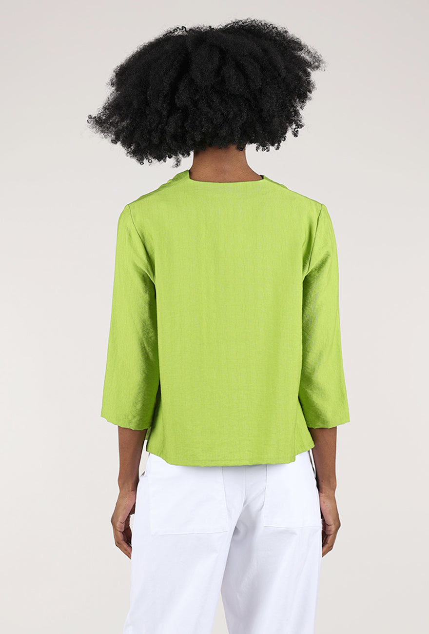 Niche Rayon Cowl Top, Patina 