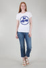 Recycled Karma Vintage Rock T-Shirt, Woodstock White 