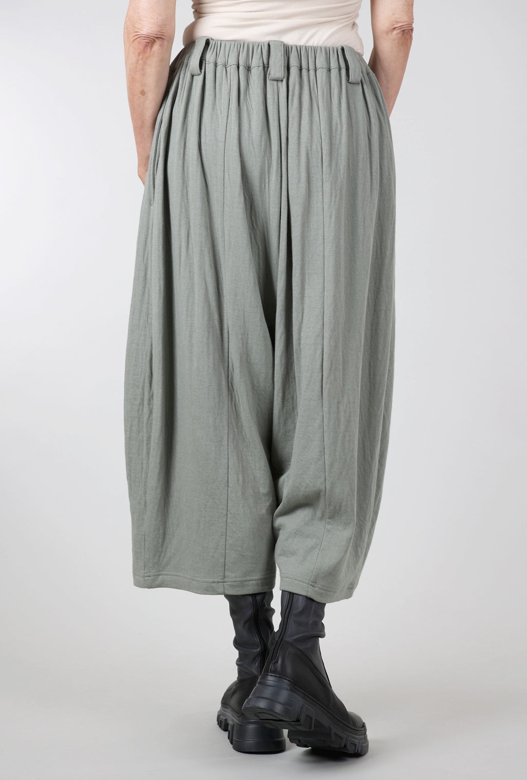 Moyuru Fleece Slouch Pant, Sage 