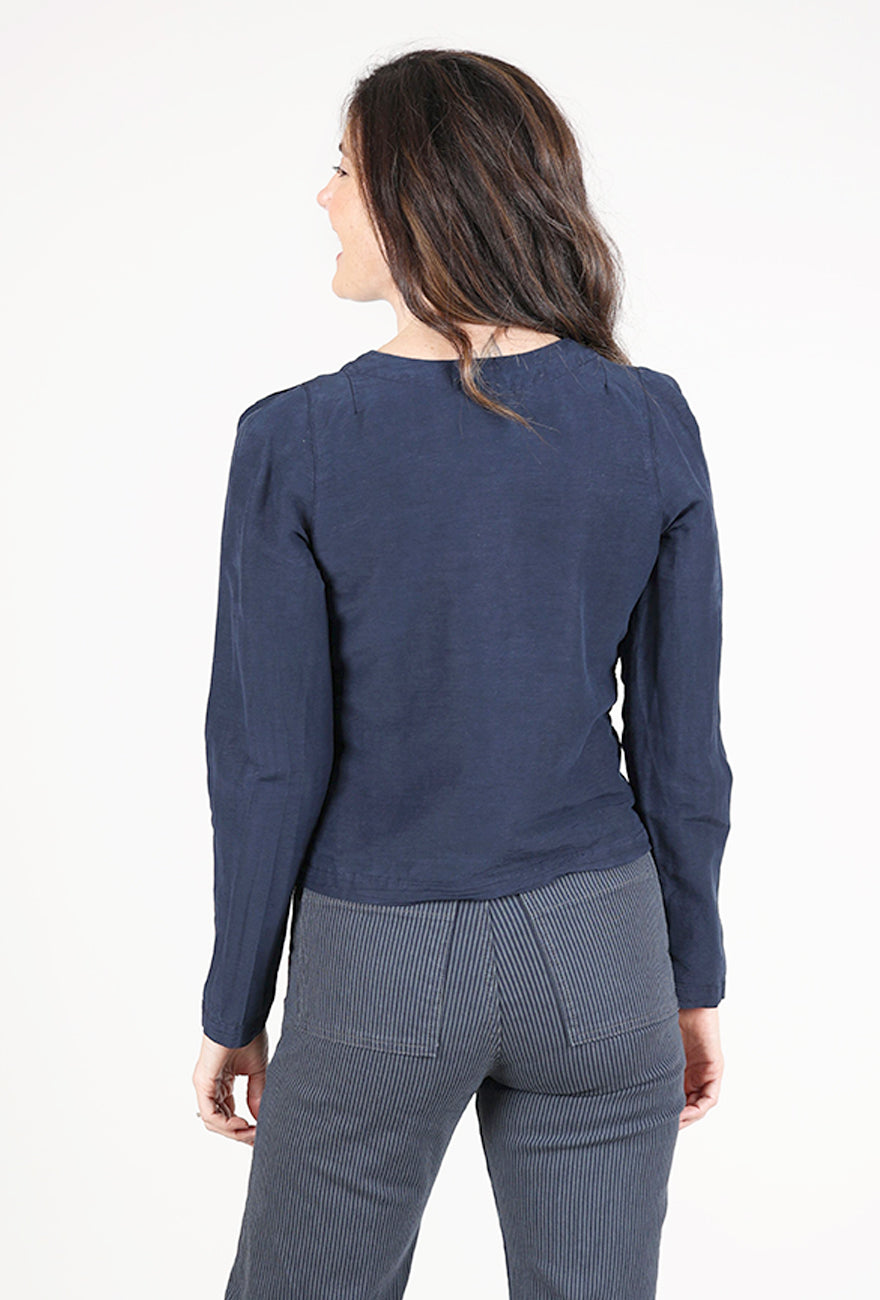 Prairie Underground Prim Blouse, Midnight 