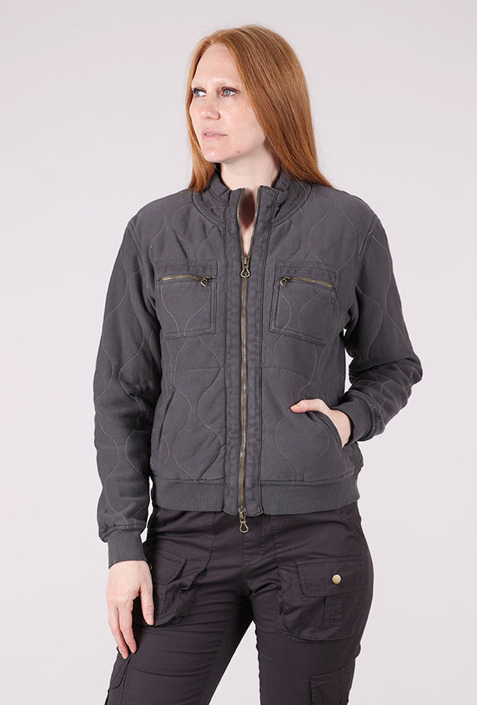 XCVI Osment Quilted Bomber, Ashlar 