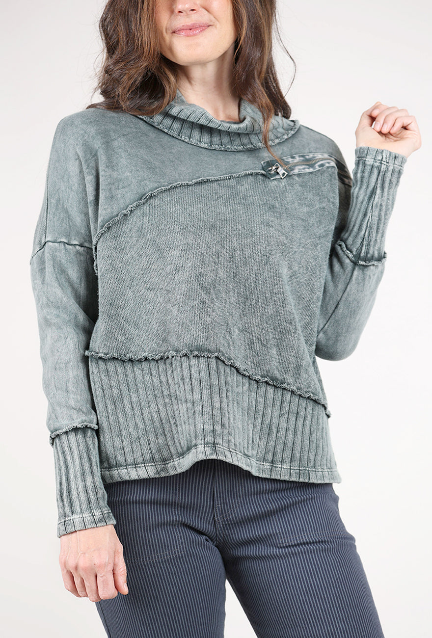 Beau Jours Elenore Top, Yucca 