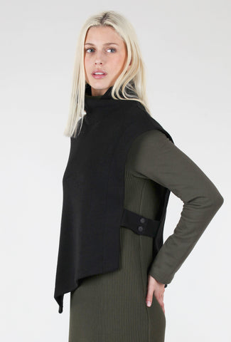 Lotus Eaters Bosnian Vest, Black 