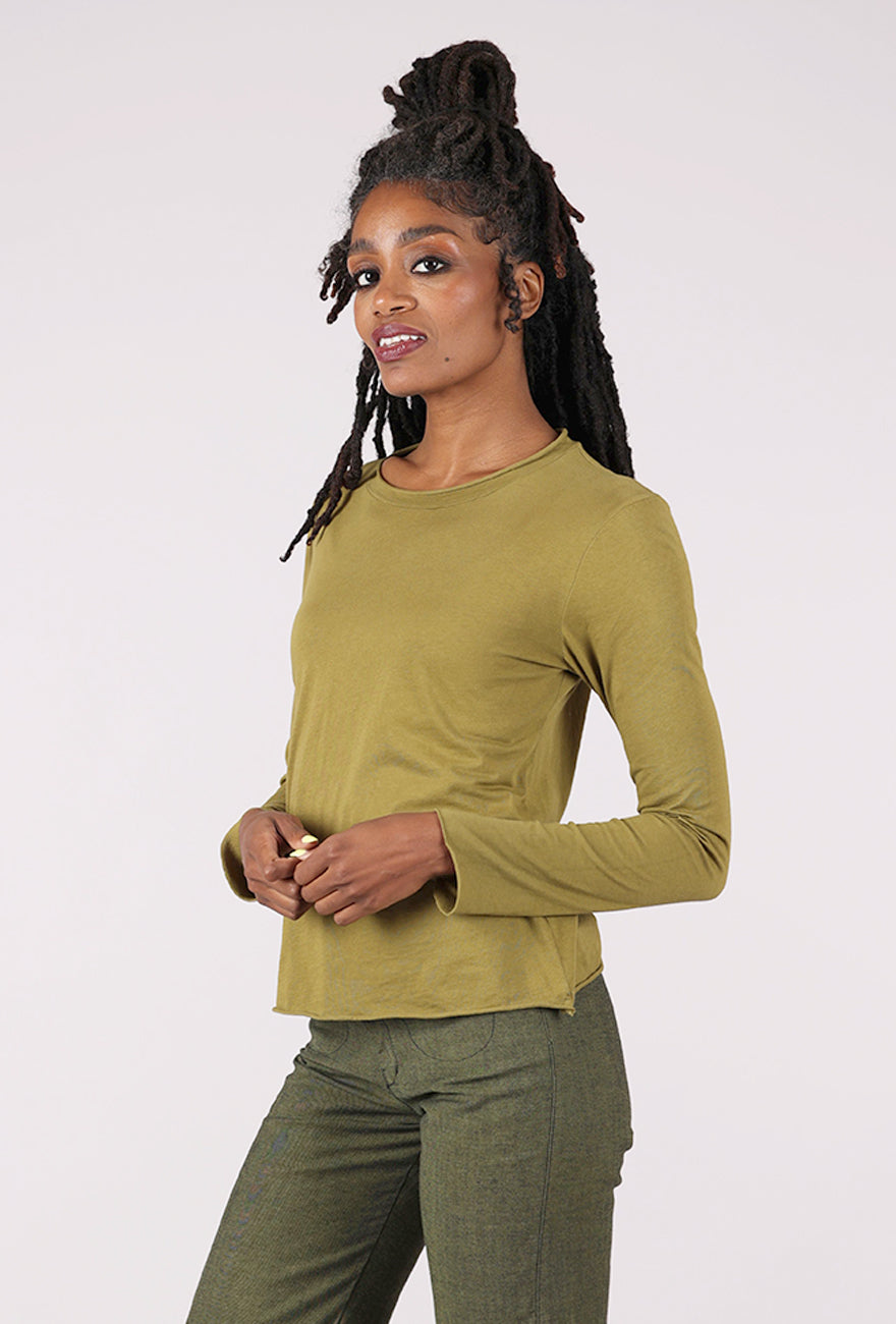 Prairie Underground L/S Barre Tee, Herb 
