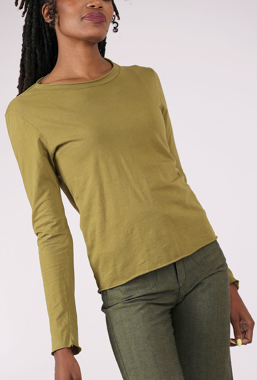 Prairie Underground L/S Barre Tee, Herb 