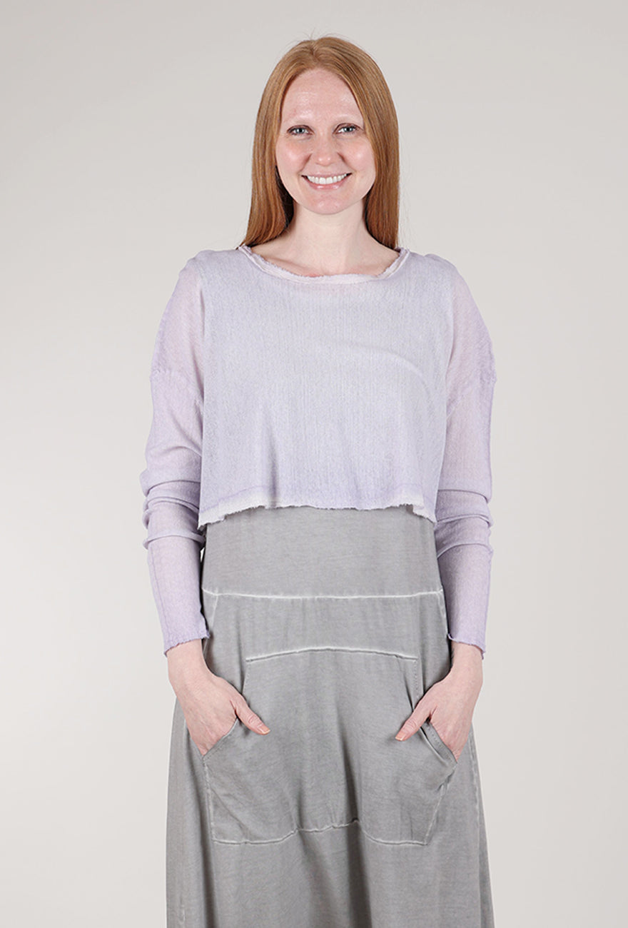 Pluslavie Mesh Snuggle Shirt, Violet 