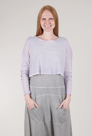 Pluslavie Mesh Snuggle Shirt, Violet 