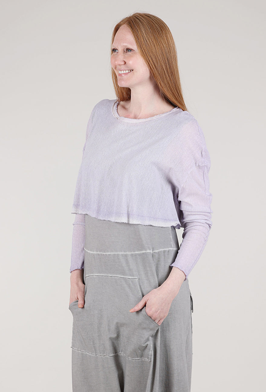 Pluslavie Mesh Snuggle Shirt, Violet 