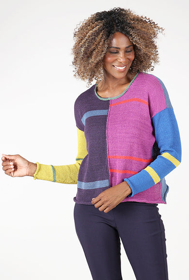 Red Thread Edwards Sweater, Stripe Mix 