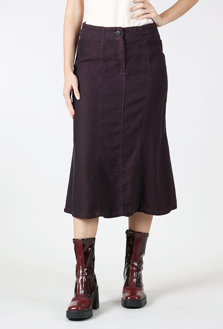 Prairie Underground Seven Sisters Skirt, Burgundy 