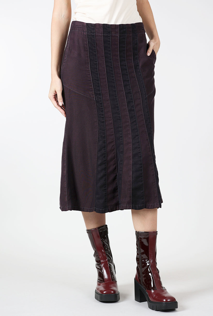 Prairie Underground Seven Sisters Skirt, Burgundy 