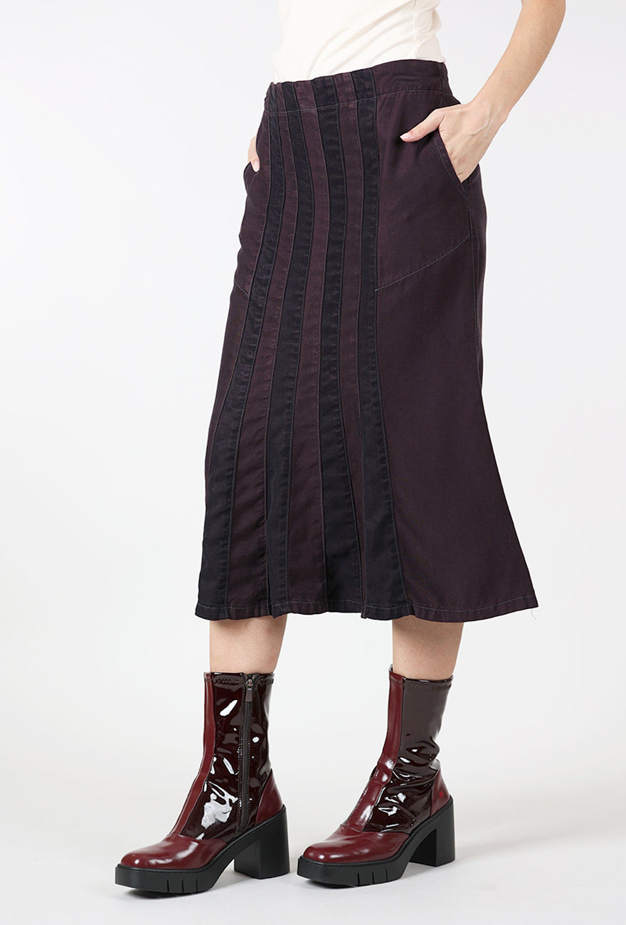 Prairie Underground Seven Sisters Skirt, Burgundy 