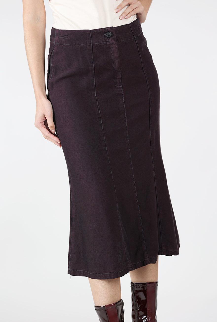 Prairie Underground Seven Sisters Skirt, Burgundy 