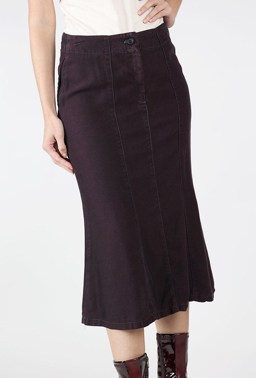 Prairie Underground Seven Sisters Skirt, Burgundy 