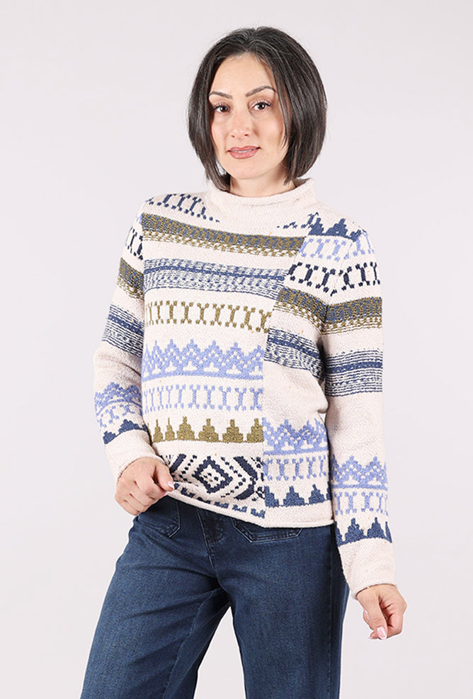 Habitat Chalet Snowdrift Sweater, Dove 