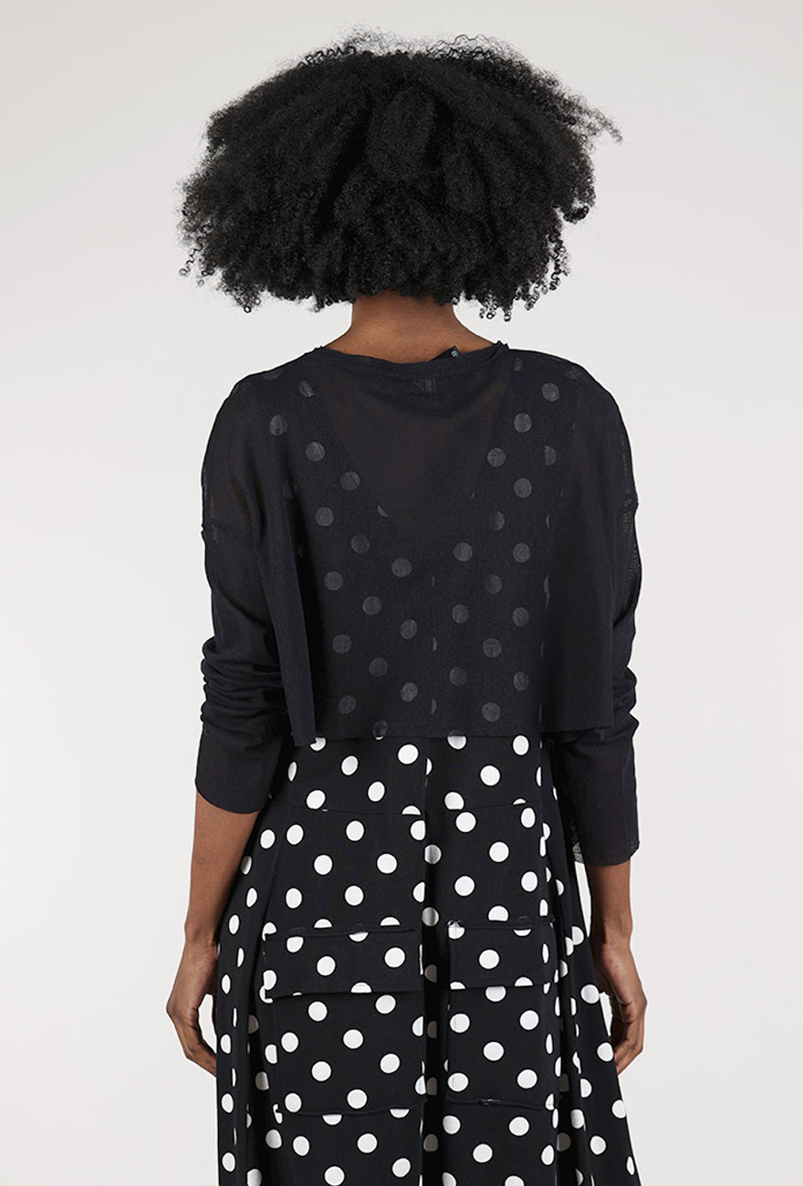 Pluslavie Mesh Snuggle Shirt, Black 