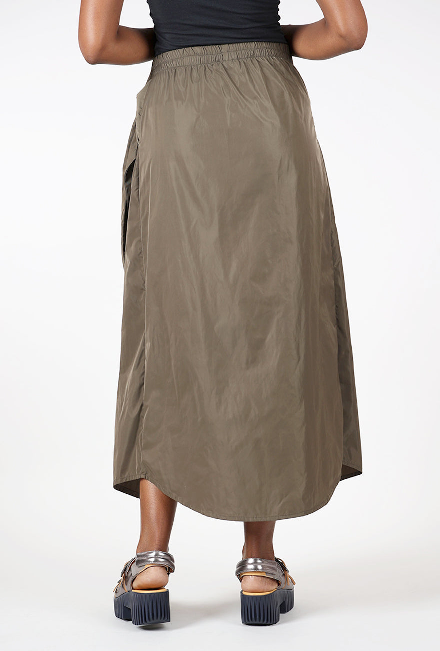 Nylon Wrap Skirt, Turtle