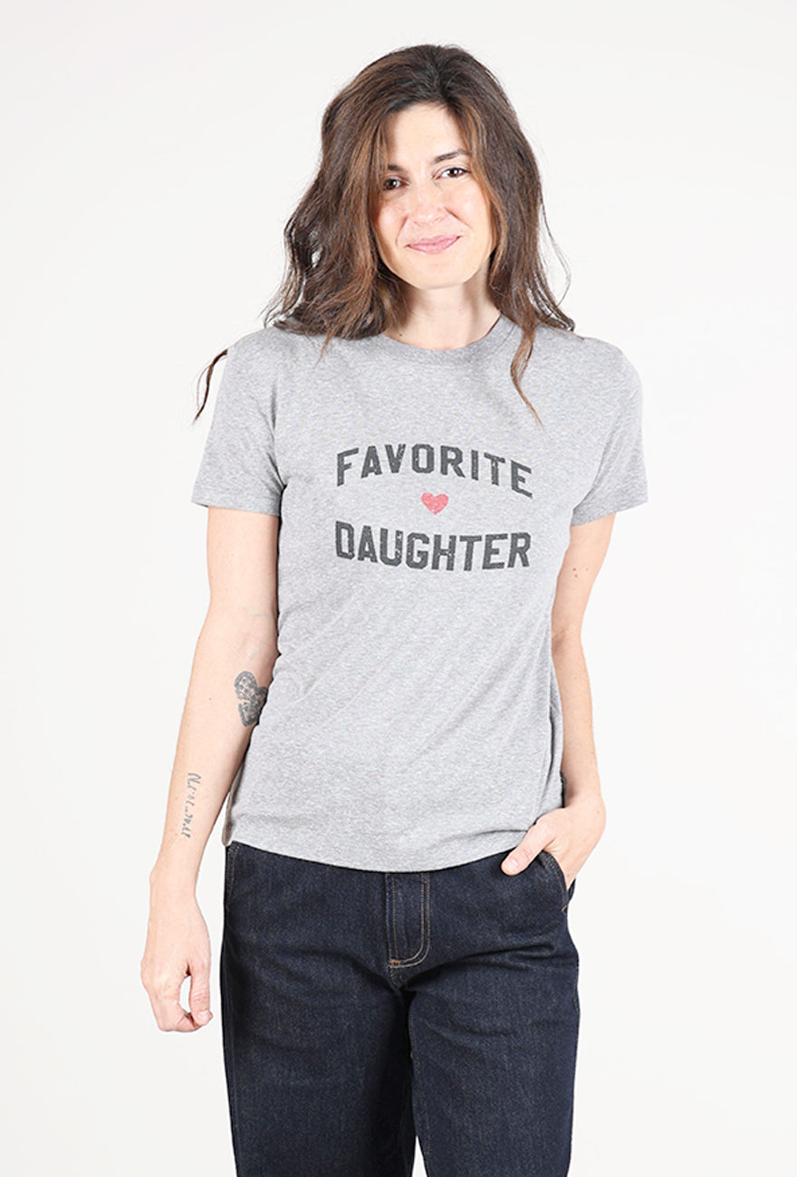 Favorite Daughter Favorite Daughter Tee, Heather Gray 