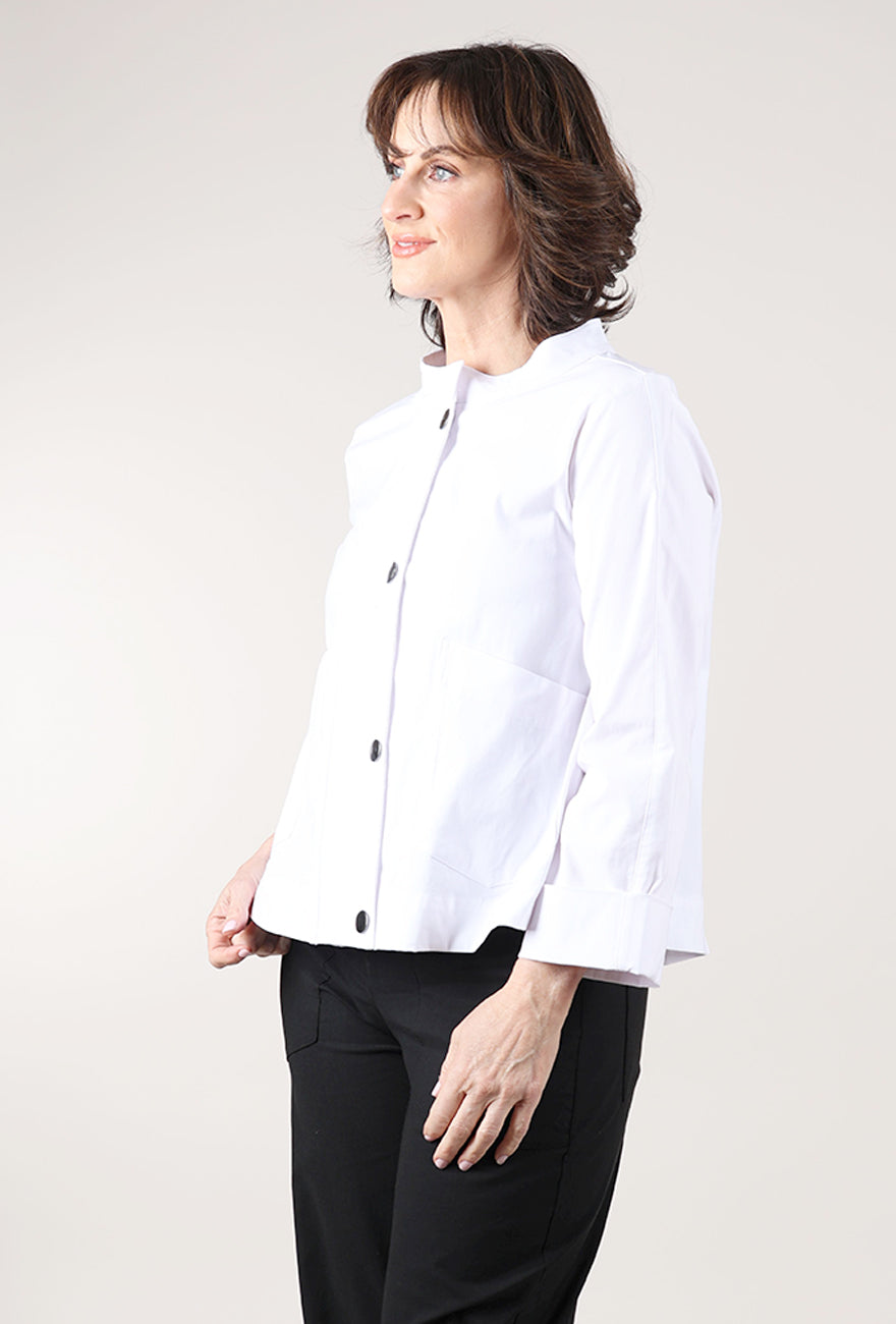 Olivia by Habitat Woven Edit Studio Jacket, White 