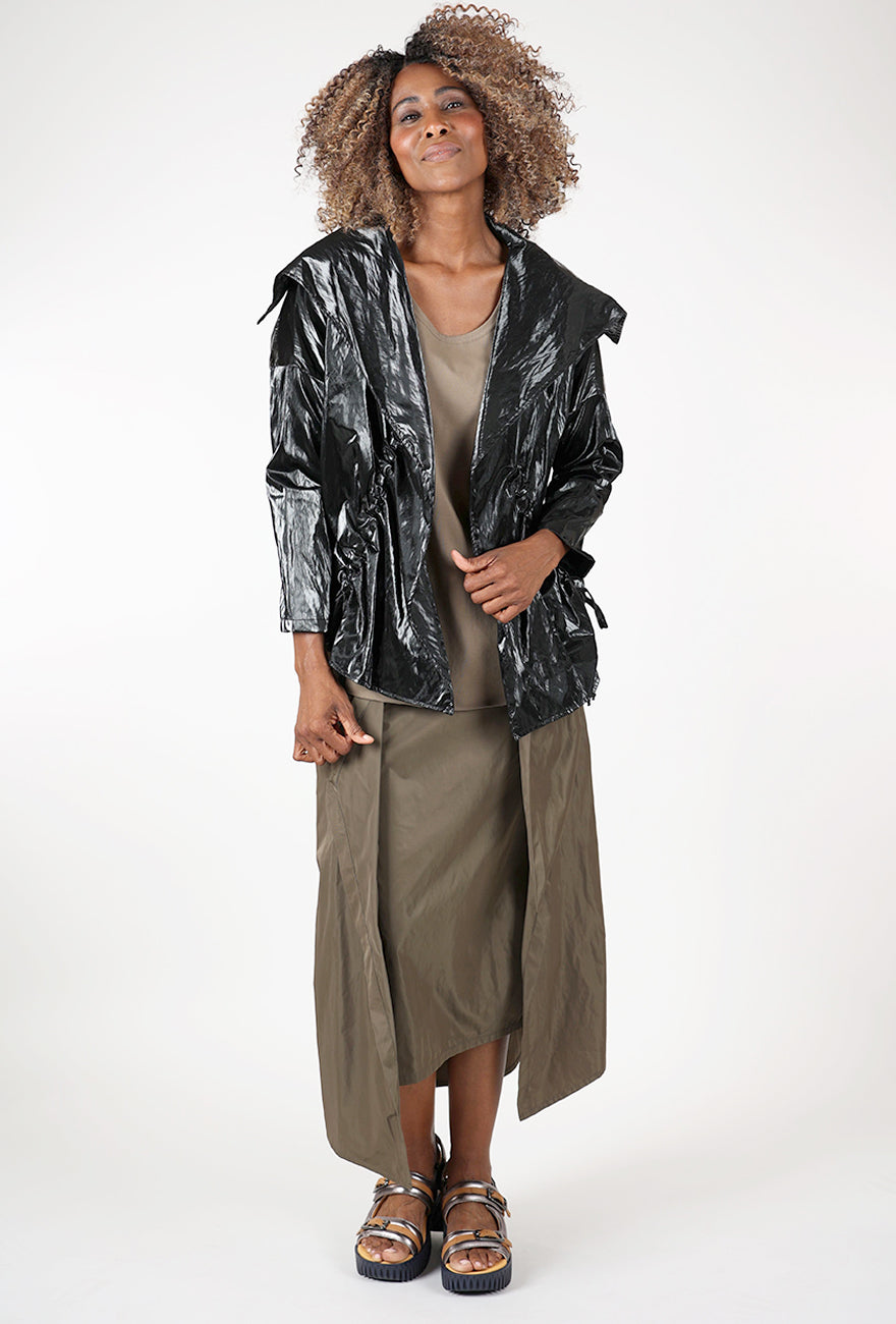 Nylon Wrap Skirt, Turtle