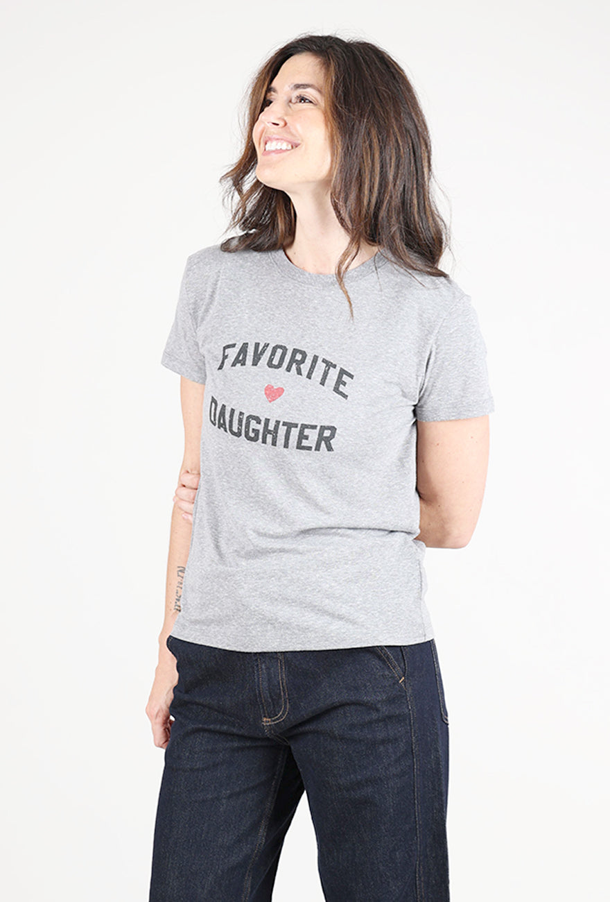 Favorite Daughter Favorite Daughter Tee, Heather Gray 