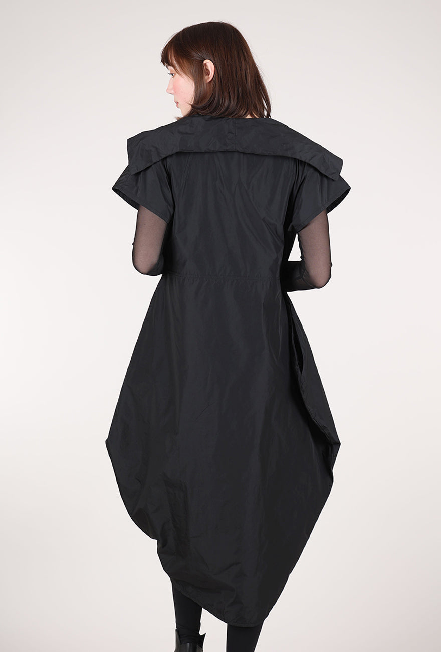 Kozan Alda Vest Dress, Preto Black 