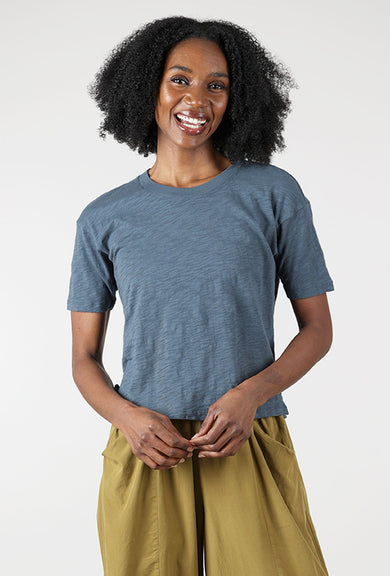 Mododoc Shrunken Boxy Crew, Night Orchid 