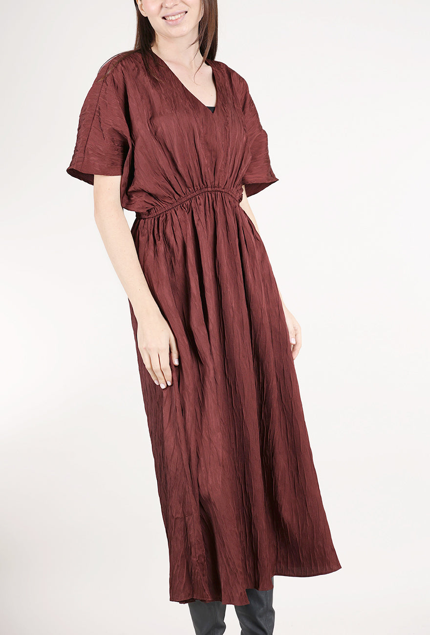 Grade & Gather Batwing Empire Dress, Port 