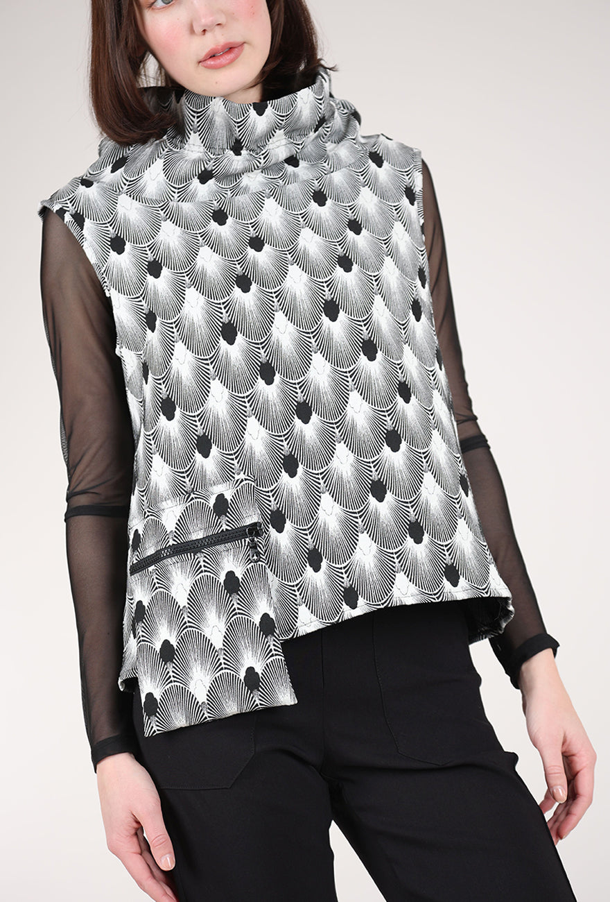 Kozan Aris Vest, Geisha Print 