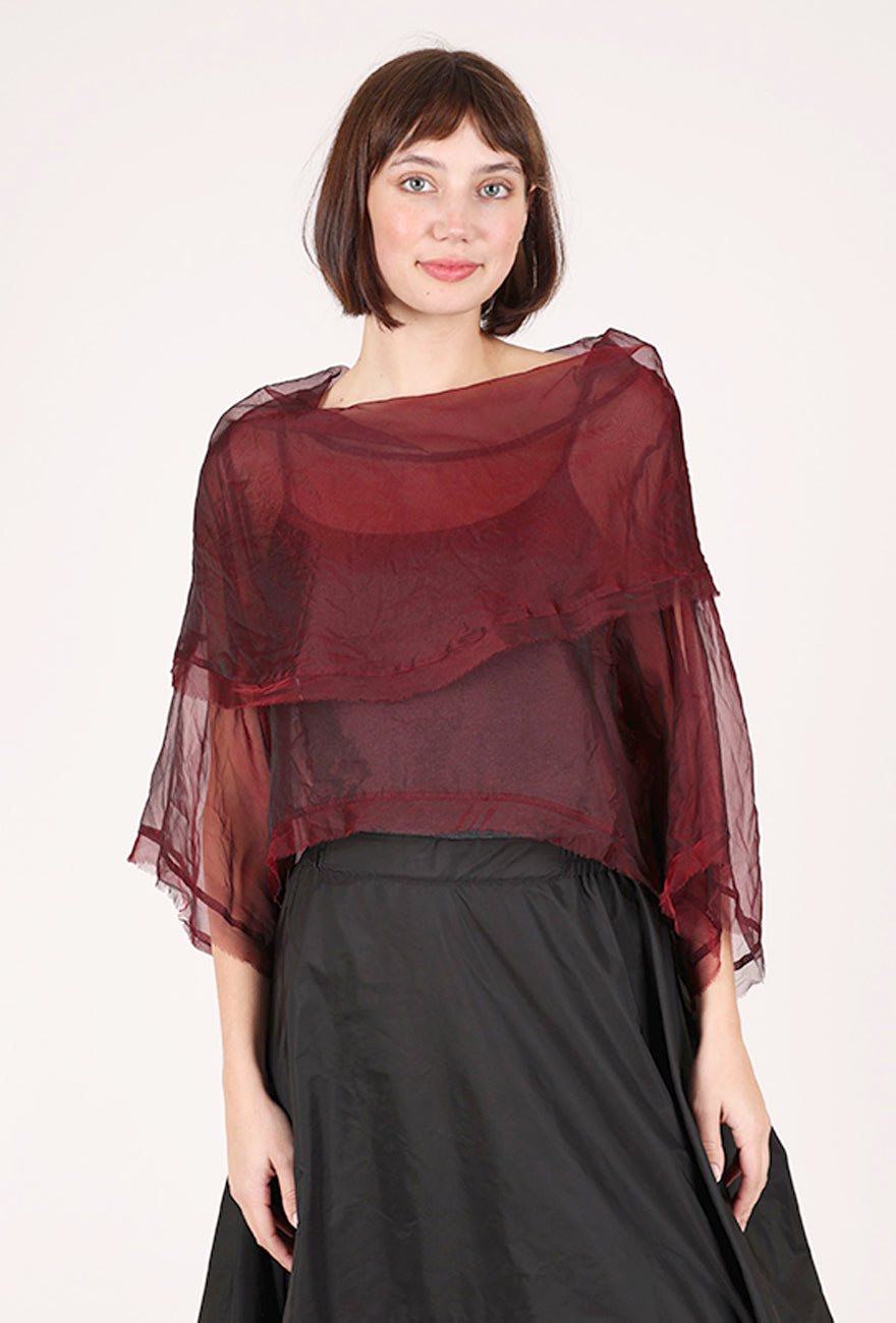 Planet Organza Jackie O Top, Port 