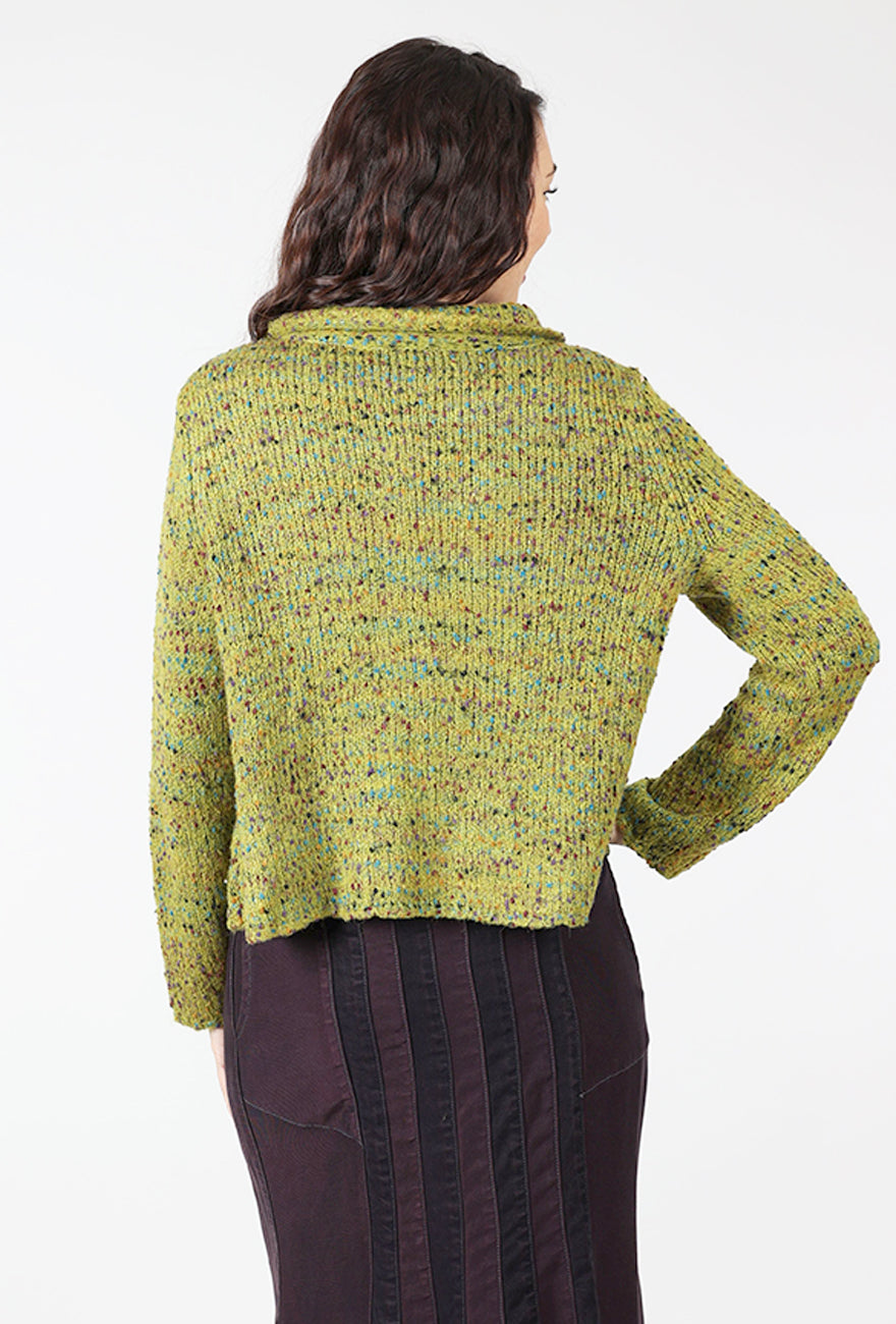 Habitat Confetti Funnel Cardie, Lentil 