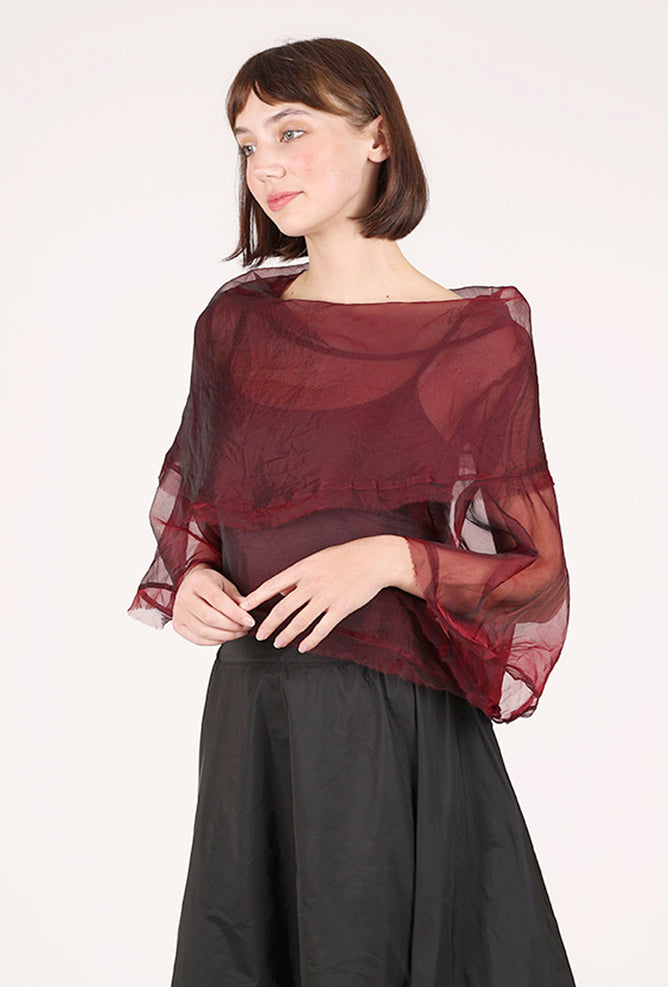 Planet Organza Jackie O Top, Port 