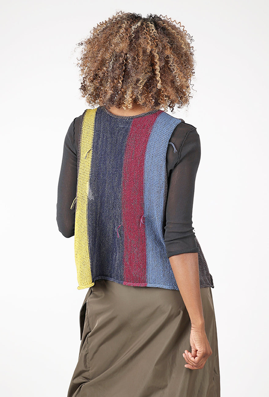 Luna Vest, Yellow Mix Angle 3