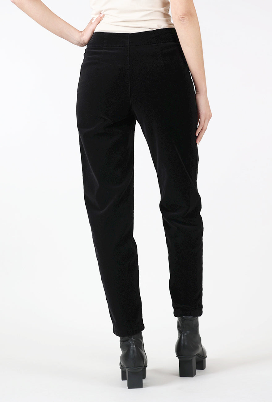 Prairie Underground Nightfall Velvet Trouser, Black 