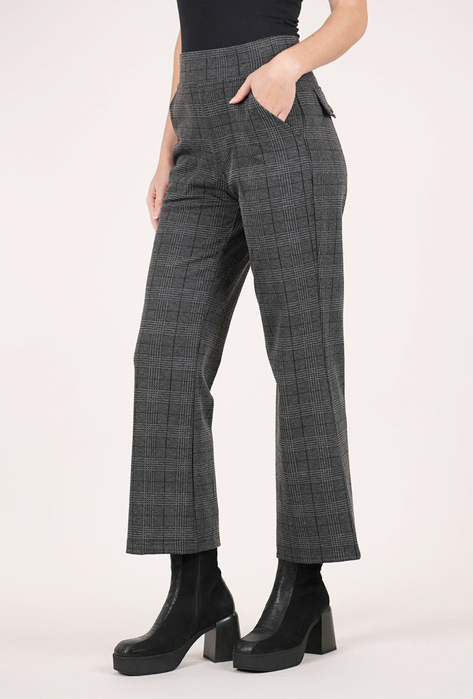 Linus Flare Pant, Charcoal