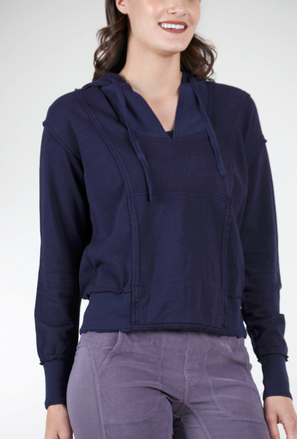 Wearables by XCVI Rosalyn Hoodie, Champion Pigment 