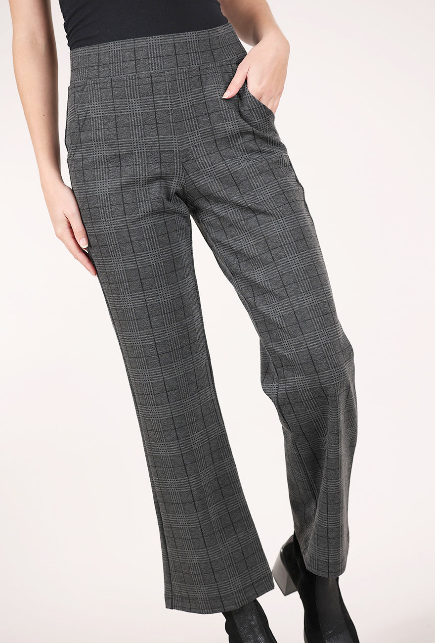 Linus Flare Pant, Charcoal