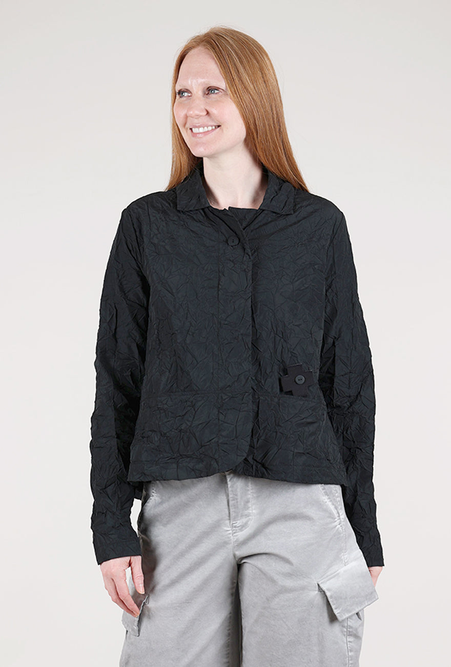 Pluslavie Crinkle Homey Jacket, Black 