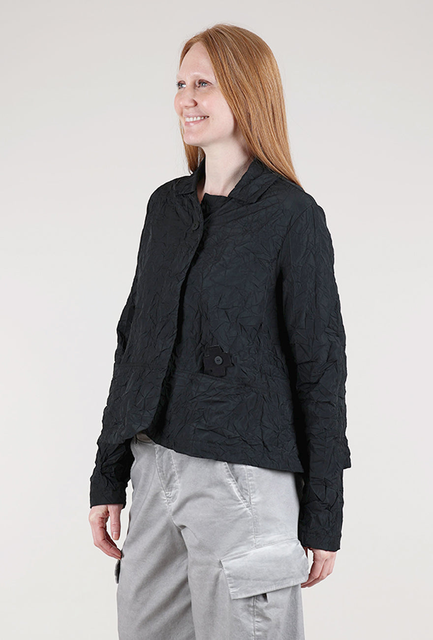Pluslavie Crinkle Homey Jacket, Black 