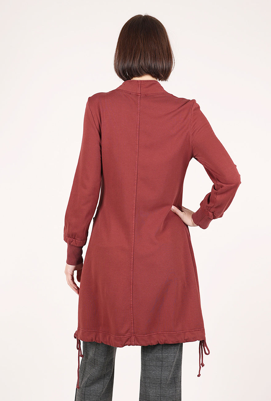 Fleece Funnel Neck Coat, Salem's Door