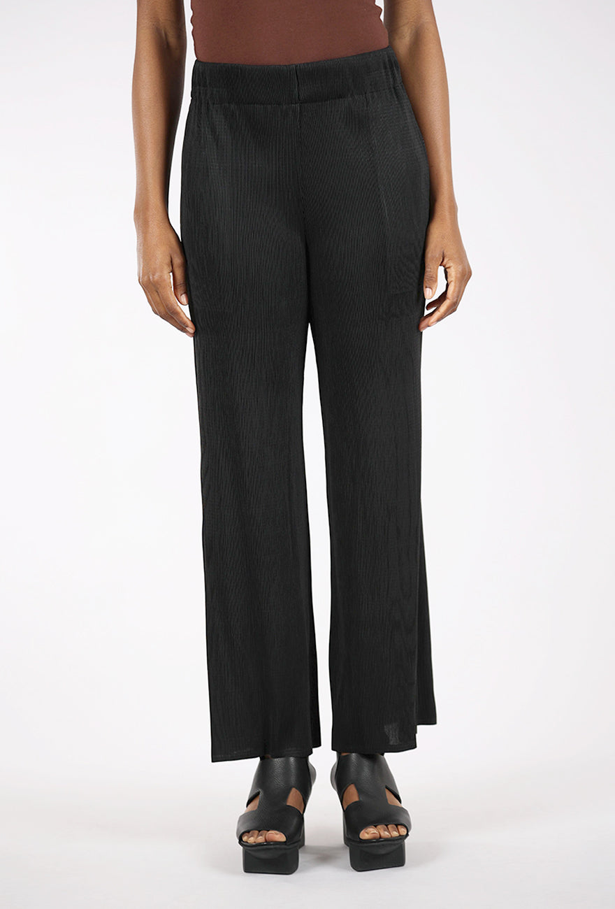 Olivia by Habitat Parisian Pleats Occasion Pants, Black 